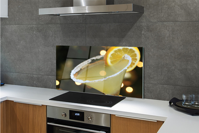 Szkło Ozdobne do Kuchni Orzeźwiający Koktajl Cytrynowy