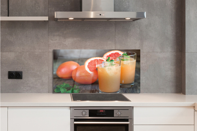 Szkło Ozdobne do Kuchni Cytrusowy Koktajl Grejpfrutowy