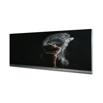 Szklany Panel Kobieta dym