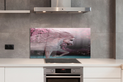 Panel nad Blat Kuchenny Jednorożec nad Brzegiem Jeziora