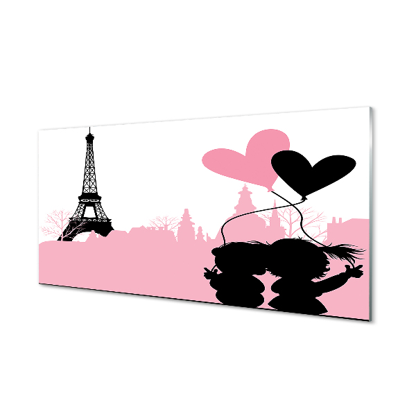 Panel szklany do Kuchni Serca nad Wieżą w Mieście