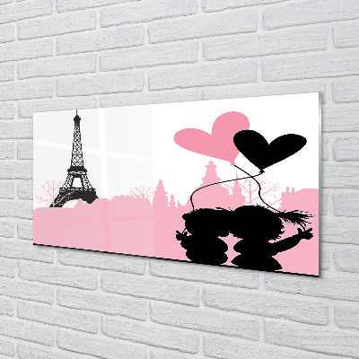 Panel szklany do Kuchni Serca nad Wieżą w Mieście