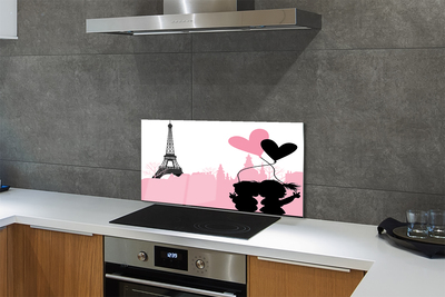 Panel szklany do Kuchni Serca nad Wieżą w Mieście