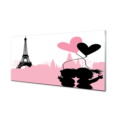 Panel szklany do Kuchni Serca nad Wieżą w Mieście