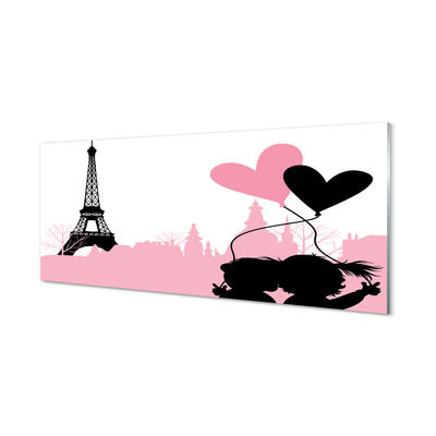 Panel szklany do Kuchni Serca nad Wieżą w Mieście