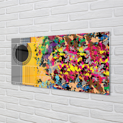 Panel nad Blat Kuchenny Kolorowa Gitara Akustyczna