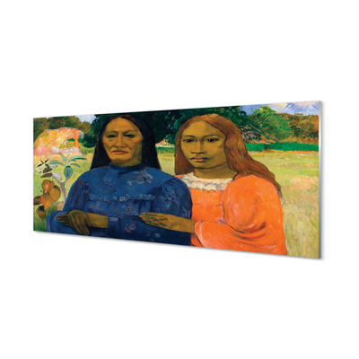 Panel nad Blat Kuchenny Dwie Kobiety - Paul Gauguin