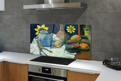 Panel nad Blat Kuchenny Martwa Natura z Dzbankiem - Gauguin