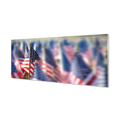 Szklany Panel Flaga stany zjednoczone