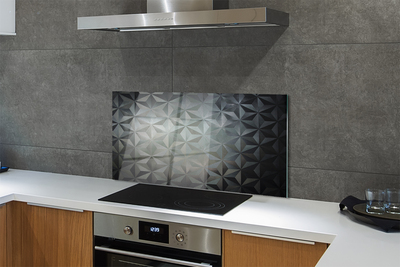 Panel szklany do Kuchni Trójwymiarowe Stożki