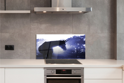 Panel Szklany Legenda o Jednorożcu w Lesie