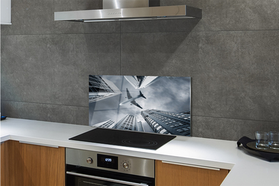 Panel nad Blat Kuchenny Samolot nad Miastem pod Chmurami