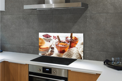 Panel nad Blat Kuchenny Zimowa Herbata w Kubku