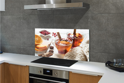 Panel nad Blat Kuchenny Zimowa Herbata w Kubku