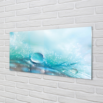 Panel nad Blat Kuchenny Abstrakcyjna Kropla w Makro