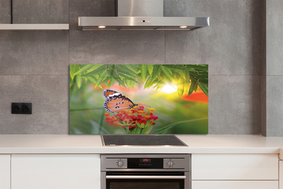 Panel nad Blat Kuchenny Motyl wśród Polnych Kwiatów