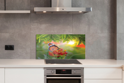 Panel nad Blat Kuchenny Motyl wśród Polnych Kwiatów