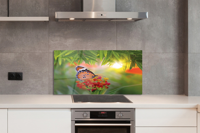 Panel nad Blat Kuchenny Motyl wśród Polnych Kwiatów