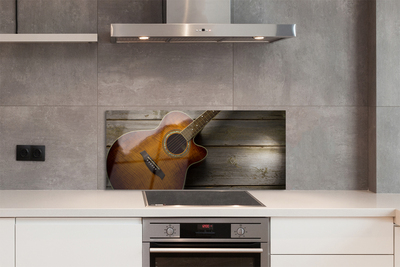 Szkło Ozdobne do Kuchni Klasyczna Gitara