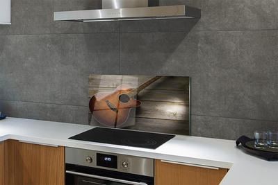 Szkło Ozdobne do Kuchni Klasyczna Gitara