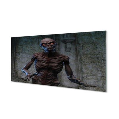 Panel szklany do Kuchni Zjawa w Opuszczonym Budynku