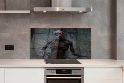 Panel szklany do Kuchni Zjawa w Opuszczonym Budynku