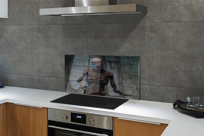 Panel szklany do Kuchni Zjawa w Opuszczonym Budynku