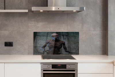 Panel szklany do Kuchni Zjawa w Opuszczonym Budynku