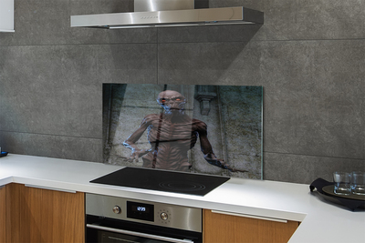 Panel szklany do Kuchni Zjawa w Opuszczonym Budynku