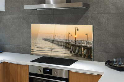 Panel szklany do Kuchni Klasyczne Molo w Gdańsku