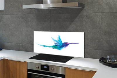 Panel szklany do Kuchni Papuga w Stylu Malarskim