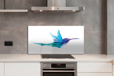 Panel szklany do Kuchni Papuga w Stylu Malarskim