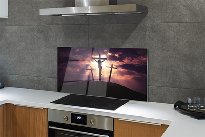 Panel szklany do Kuchni Jezus pod Krzyżem