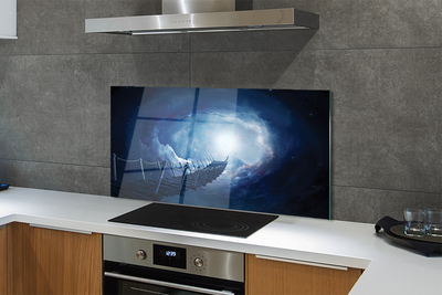 Szklany Panel Most pod Niebiańskim Sklepieniem