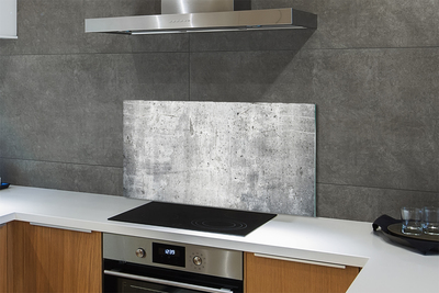 Szkło do Kuchni na Ścianę Industrialna Tekstura Betonu