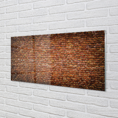 Szklany Panel Klasyczna Struktura Cegły