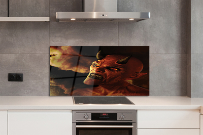 Panel szklany do Kuchni Wizerunek Diabła
