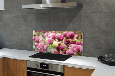 Panel Kuchenny Szklany Kwitnące Drzewa Owocowe