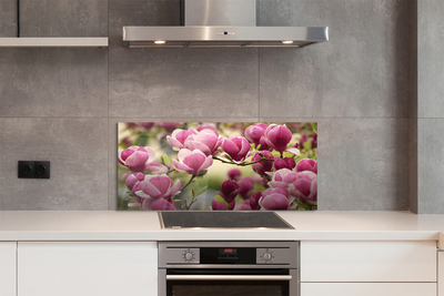 Panel Kuchenny Szklany Kwitnące Drzewa Owocowe