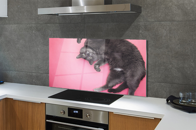 Panel nad Blat Kuchenny Kot w Pozycji Leżącej