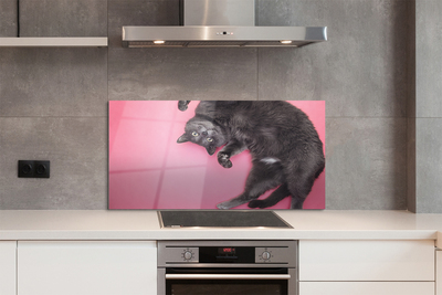 Panel nad Blat Kuchenny Kot w Pozycji Leżącej