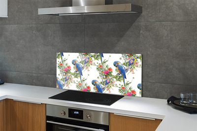 Panel Szklany Wiosenny Śpiew wśród Kwiatów