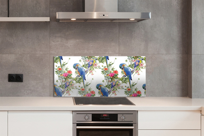 Panel Szklany Wiosenny Śpiew wśród Kwiatów