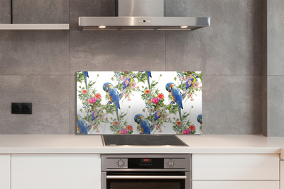 Panel Szklany Wiosenny Śpiew wśród Kwiatów