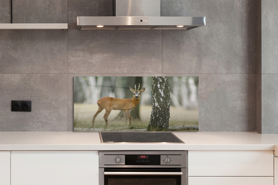 Szkło Ozdobne do Kuchni Król Lasu w Swoim Królestwie