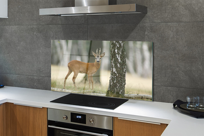 Szkło Ozdobne do Kuchni Król Lasu w Swoim Królestwie