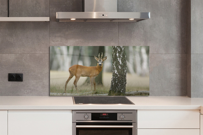 Szkło Ozdobne do Kuchni Król Lasu w Swoim Królestwie