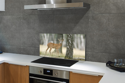 Szkło Ozdobne do Kuchni Król Lasu w Swoim Królestwie