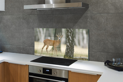 Szkło Ozdobne do Kuchni Król Lasu w Swoim Królestwie