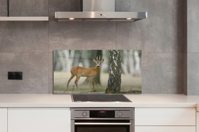 Szkło Ozdobne do Kuchni Król Lasu w Swoim Królestwie